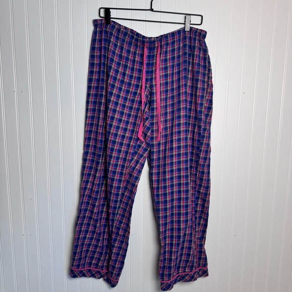 Victoria's Secret Y2K Blue and Pink Plaid Pajama Set, sz L, great condition - Picture 9 of 16